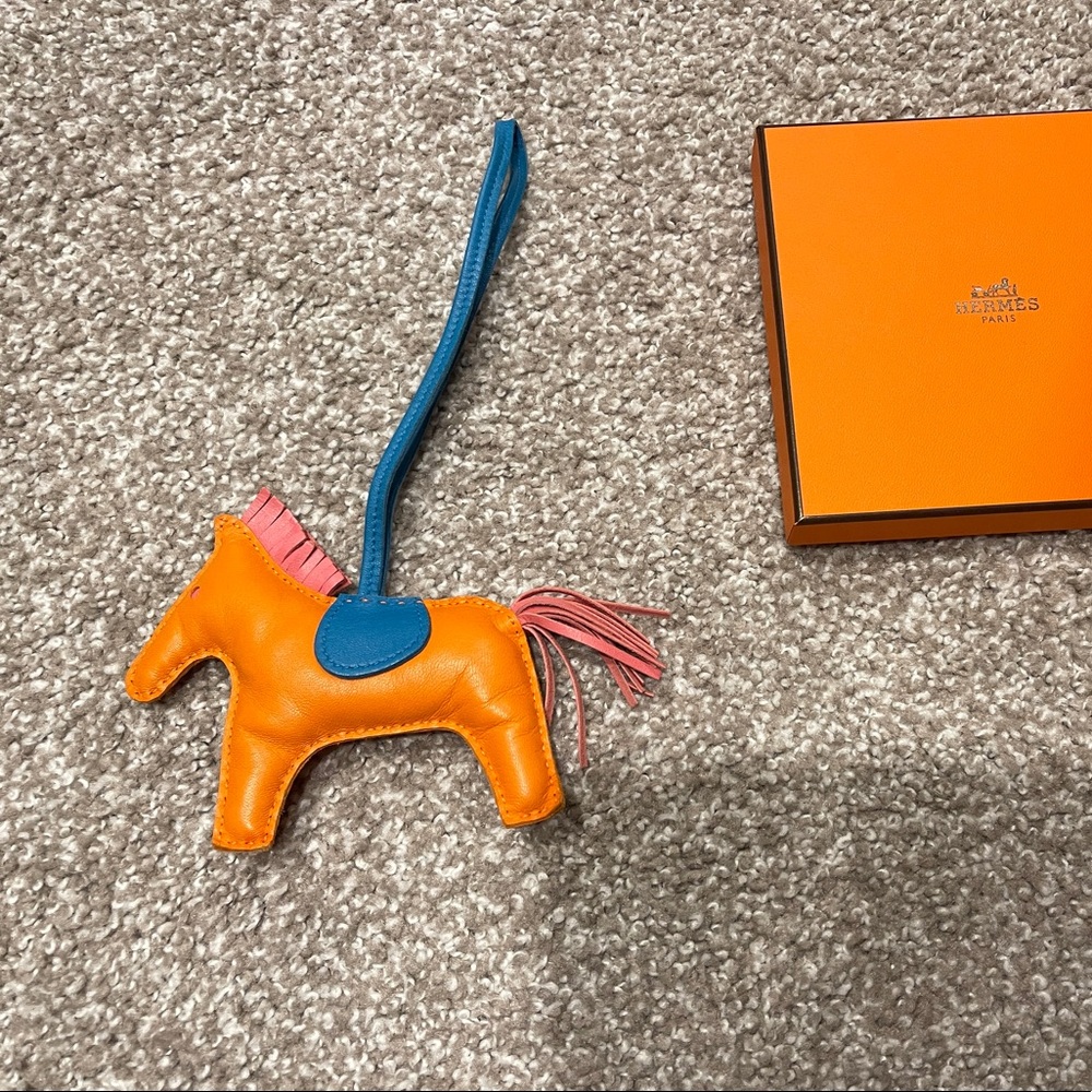 Hermes Rodeo Horse Bag Charm MM